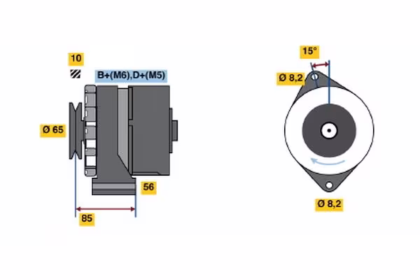 BOSCH Alternatore
