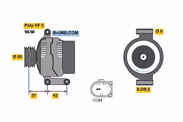 BOSCH Alternatore