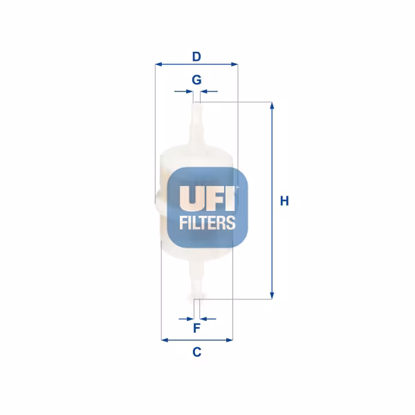 UFI Filtro carburante
