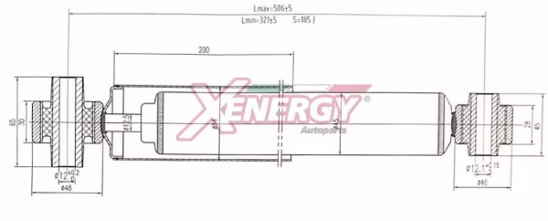 AP XENERGY Ammortizzatore