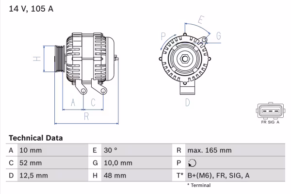 BOSCH Alternatore