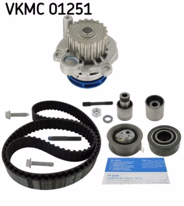 SKF Pompa acqua + Kit cinghie dentate