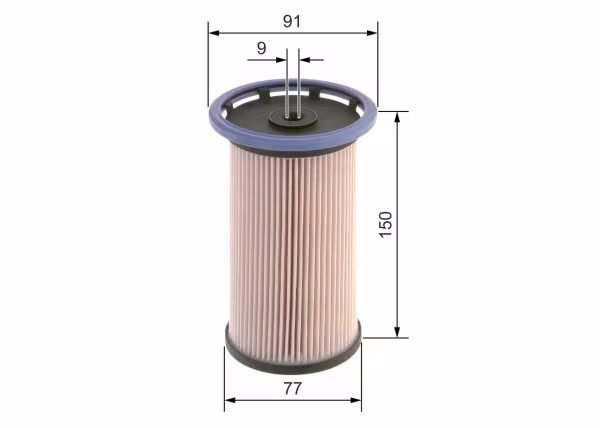 BOSCH Filtro carburante