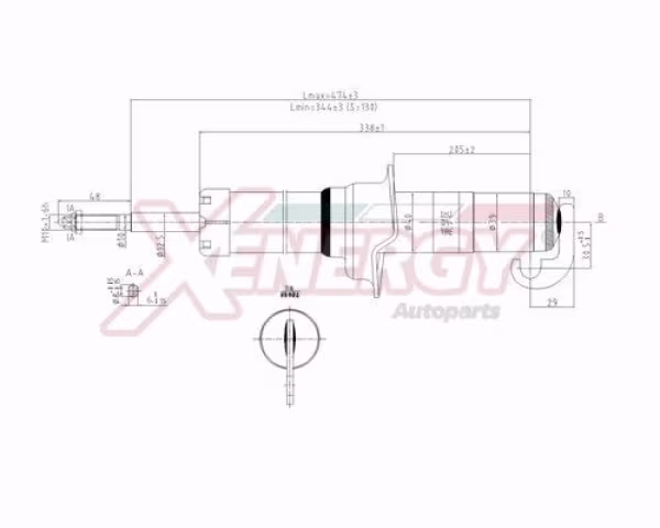 AP XENERGY Ammortizzatore