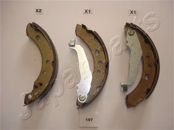 JAPANPARTS Kit ganasce freno