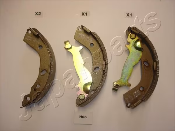 JAPANPARTS Kit ganasce freno
