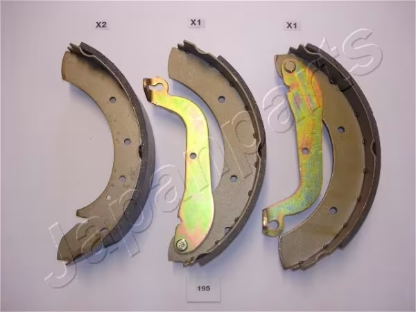 JAPANPARTS Kit ganasce freno
