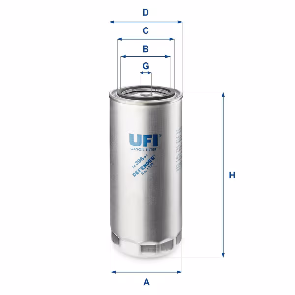 UFI Filtro carburante