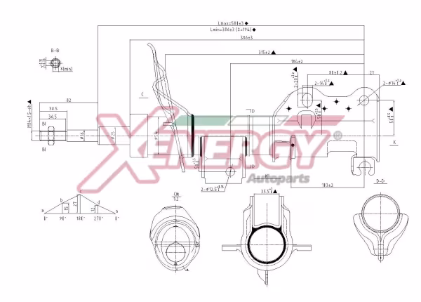 AP XENERGY Ammortizzatore