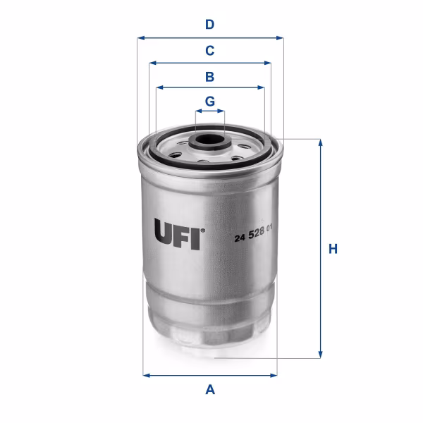 UFI Filtro carburante