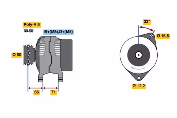 BOSCH Alternatore