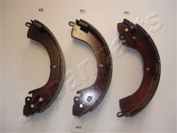 JAPANPARTS Kit ganasce freno