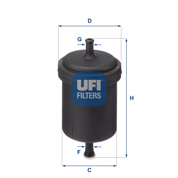 UFI Filtro carburante