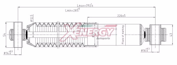 AP XENERGY Ammortizzatore