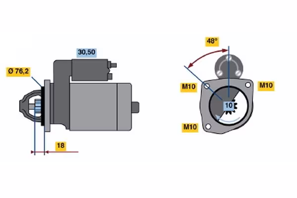 BOSCH Motorino d\'avviamento