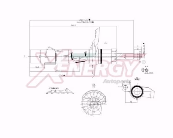 AP XENERGY Ammortizzatore