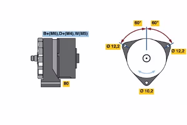 BOSCH Alternatore