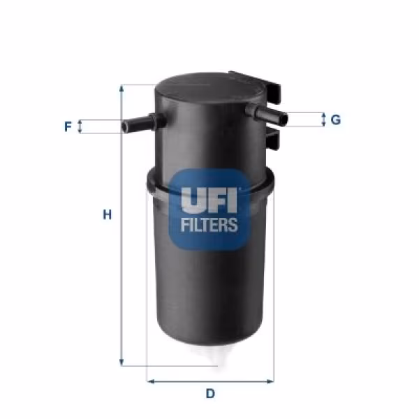 UFI Filtro carburante