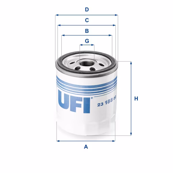 UFI Filtro olio