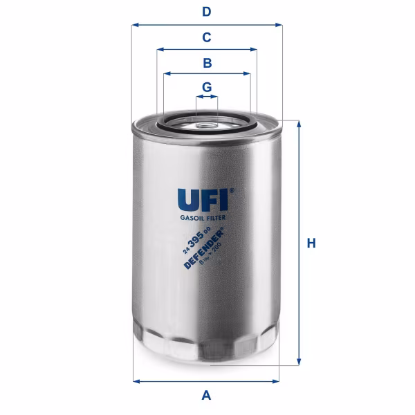 UFI Filtro carburante