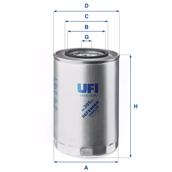 UFI Filtro carburante