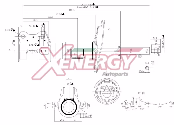 AP XENERGY Ammortizzatore