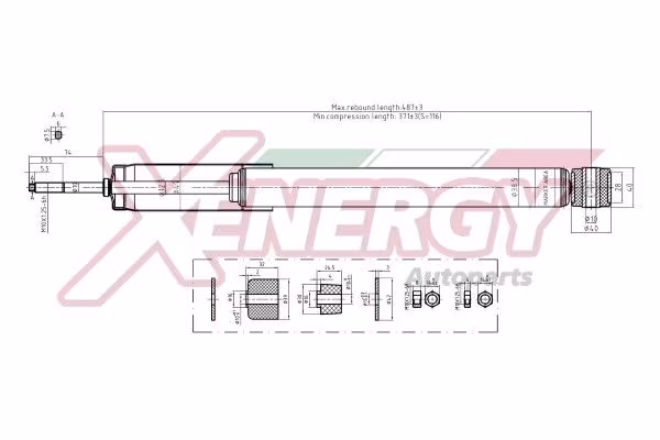 AP XENERGY Ammortizzatore