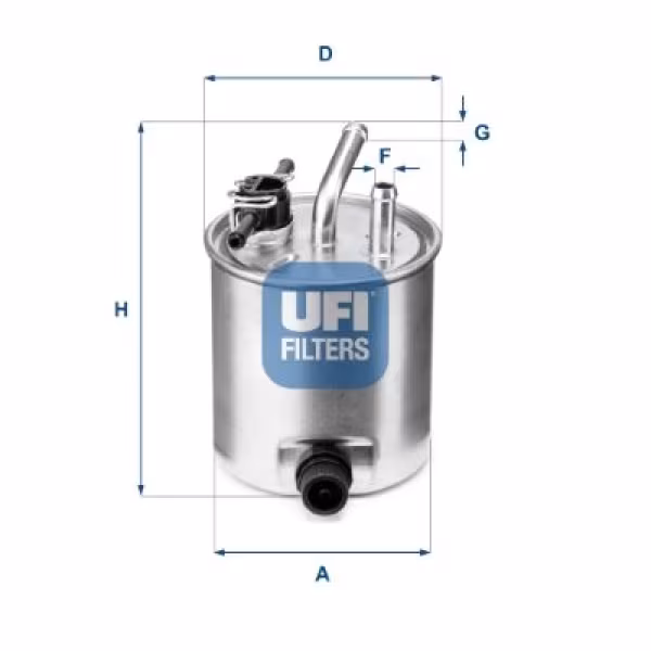 UFI Filtro carburante