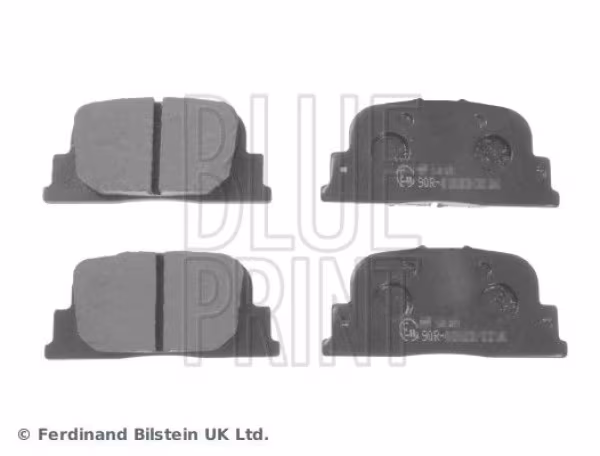 BLUE PRINT Kit pastiglie freno, Freno a disco