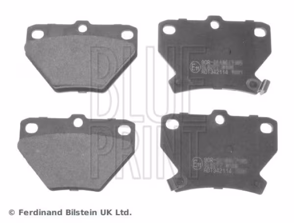BLUE PRINT Kit pastiglie freno, Freno a disco