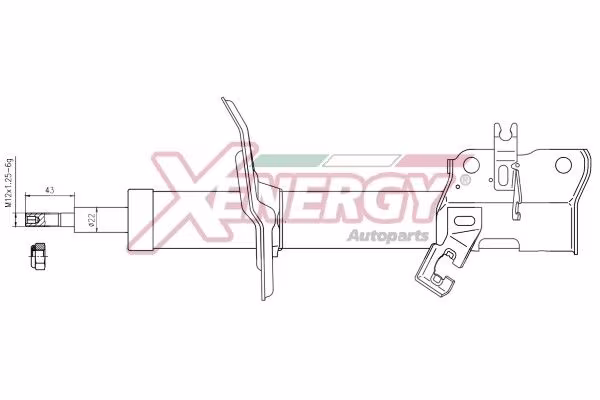 AP XENERGY Ammortizzatore