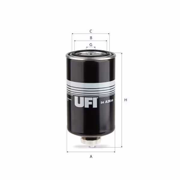 UFI Filtro carburante