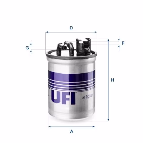 UFI Filtro carburante