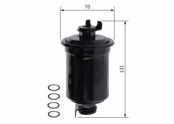BOSCH Filtro carburante