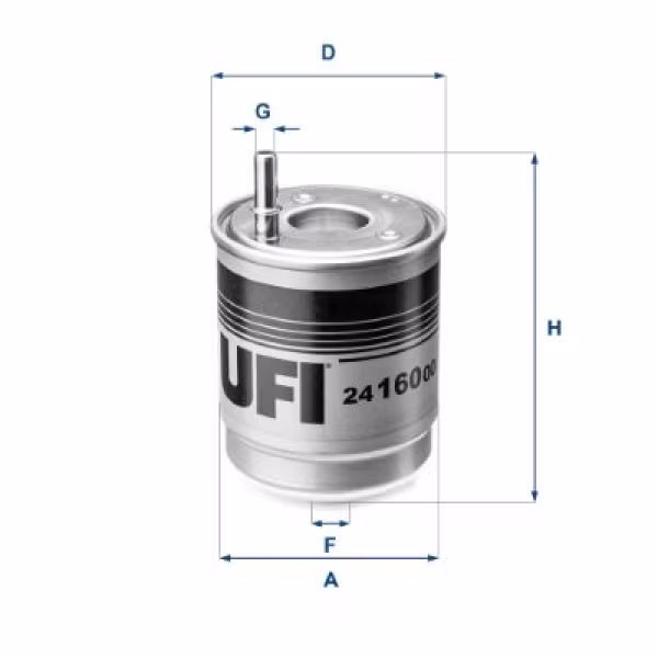 UFI Filtro carburante