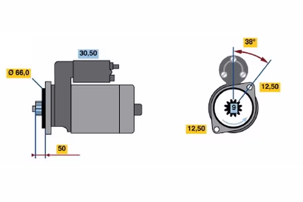 BOSCH Motorino d\'avviamento