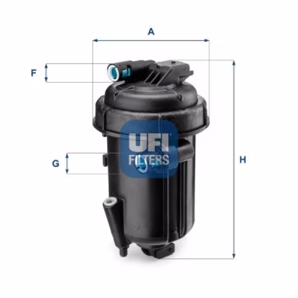 UFI Filtro carburante
