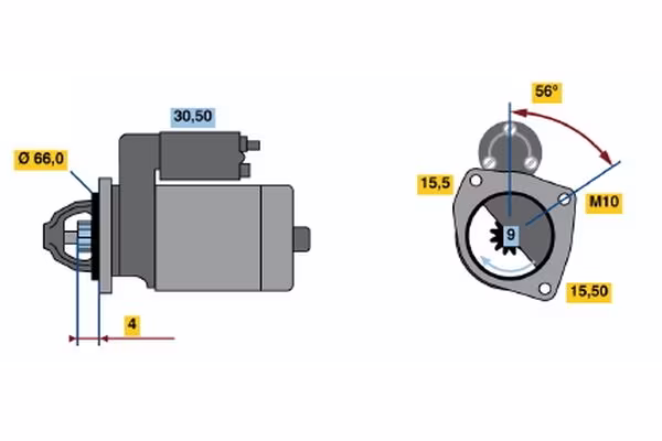 BOSCH Motorino d\'avviamento