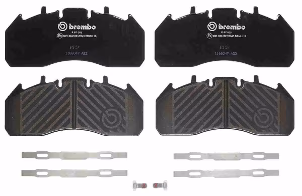 BREMBO Kit pastiglie freno, Freno a disco