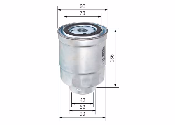 BOSCH Filtro carburante