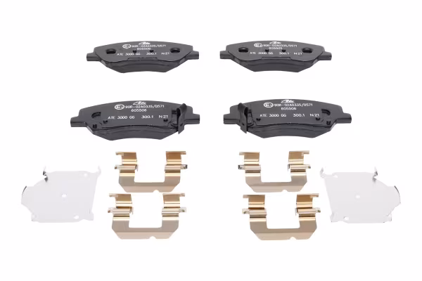 Kit pastiglie freno, Freno a disco