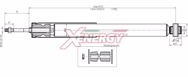 AP XENERGY Ammortizzatore