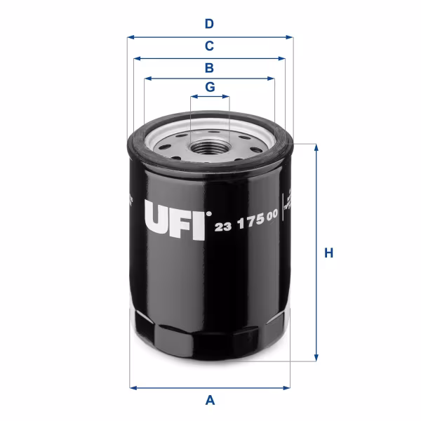 UFI Filtro olio