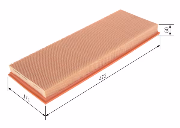 BOSCH Filtro aria
