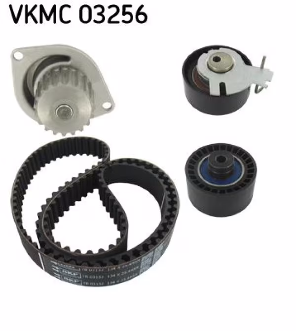 SKF Pompa acqua + Kit cinghie dentate