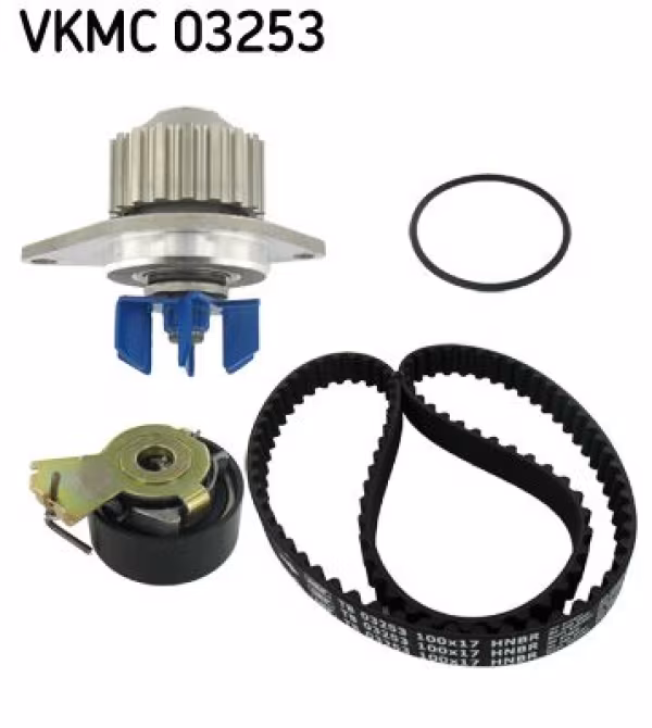 SKF Pompa acqua + Kit cinghie dentate