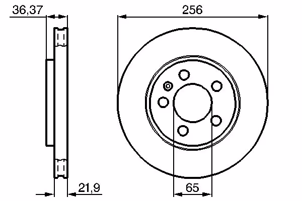 BOSCH Disco freno