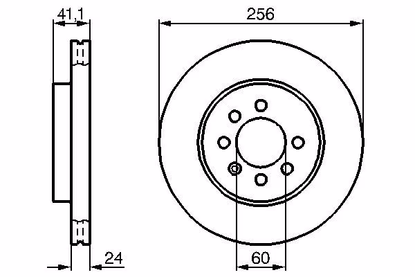 BOSCH Disco freno