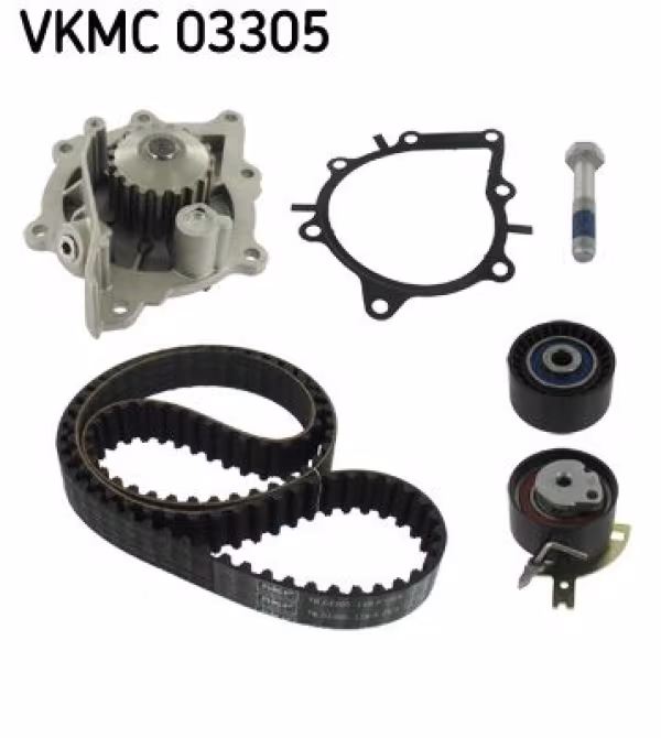 SKF Pompa acqua + Kit cinghie dentate