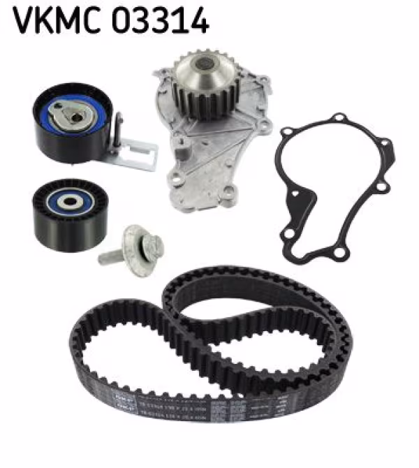 SKF Pompa acqua + Kit cinghie dentate